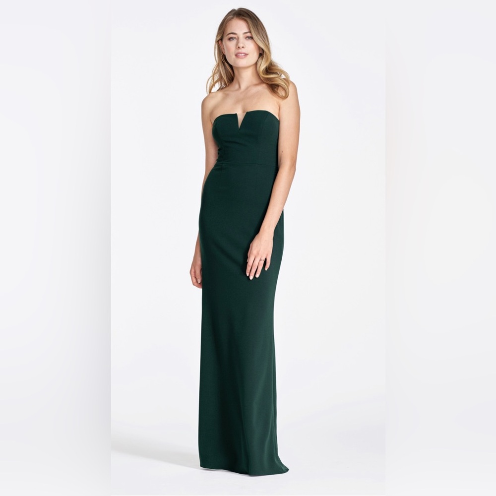 NEW WATTERS - MABRY DRESS - EVERGREEN - SIZE 8